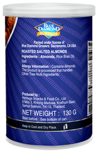 Load image into Gallery viewer, Blue Diamond Roasted Salted Almonds 130g (in can)