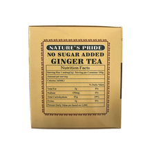 Load image into Gallery viewer, Nature's Pride Ginger Tea No Sugar Added 12x8g