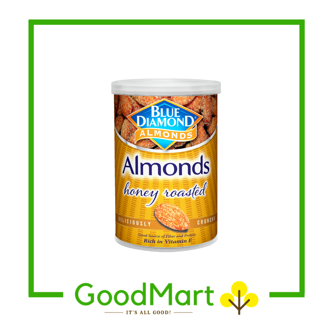 Blue Diamond Honey Roasted Almonds 130g (in can) GoodMartPH