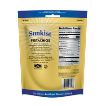 Load image into Gallery viewer, Sunkist Dry Roasted & Salted Pistachios 454g