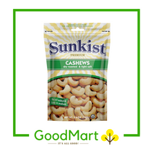 Load image into Gallery viewer, Sunkist Dry Roasted & Light Salt Cashews 160g