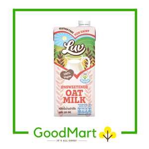 Luv 100% Vegan Oat Milk Unsweetened 946ml