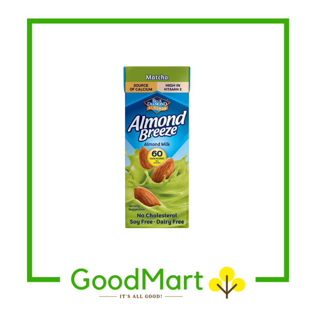 Blue Diamond Almond Breeze Almond Milk Matcha 180ML