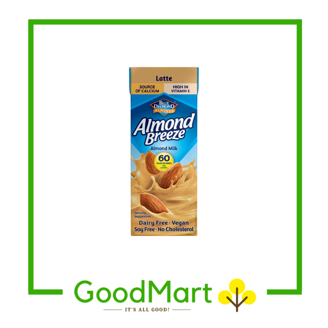 Blue Diamond Almond Breeze Almond Milk Latte 180ML