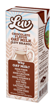 Load image into Gallery viewer, Luv 100% Vegan Oat Milk Chocolate 180ml
