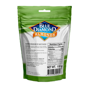Blue Diamond Almonds Wasabi and Soy Sauce Flavor 110g
