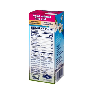 Blue Diamond Almond Breeze Almond Milk Unsweetened Original 180MLx3