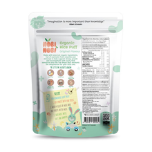 Load image into Gallery viewer, Nobi Nobi Organic Rice Puff Original Flavour 40g (Healthy Baby Snack)
