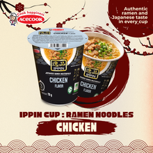 Load image into Gallery viewer, Acecook Ippin Instant Japanese Ramen Chicken Flavour 70g
