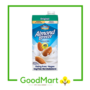 Blue Diamond Almond Breeze Almond Milk Original 946ML