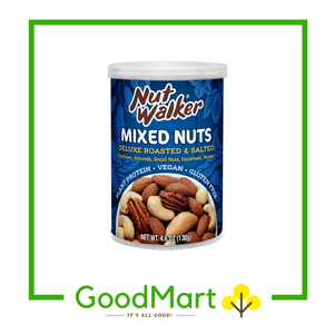 Nutwalker Deluxe Roasted & Salted Mixed Nuts 130g