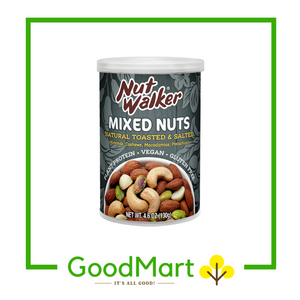 Nutwalker Natural Toasted & Salted Mixed Nuts 130g