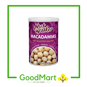 Nutwalker Dry Roasted & Salted Macadamias 130g
