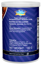 Load image into Gallery viewer, Blue Diamond Roasted Salted Almonds 130g (in can)
