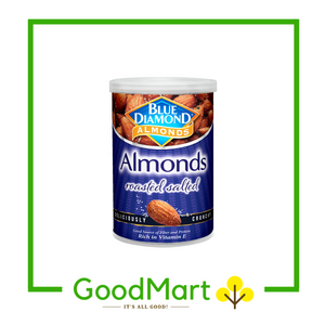 Blue Diamond Roasted Salted Almonds 130g (in can)