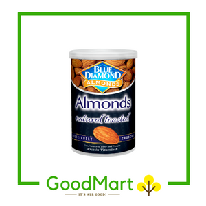 Blue Diamond Natural Toasted Almonds 130g (in can)