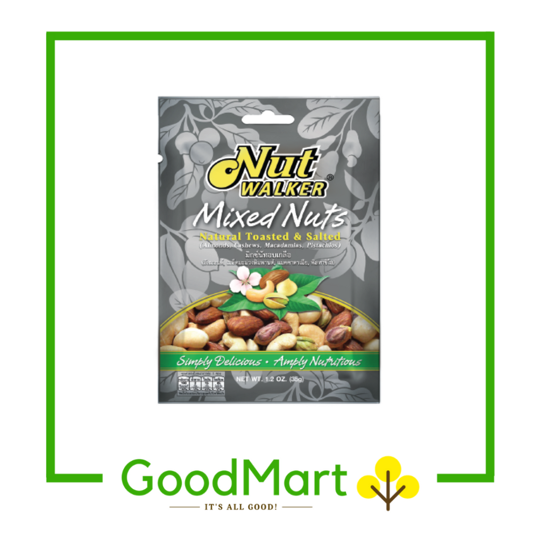 Nutwalker Natural Toasted Mixed nuts 30g