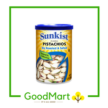 Load image into Gallery viewer, Sunkist Dry Roasted &amp; Salted Pistachios 120g (in can)
