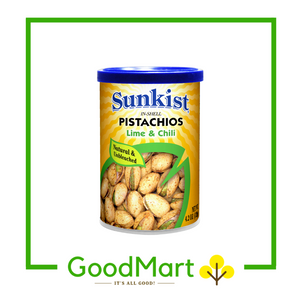 Sunkist Lime & Chili Pistachios In Shell 120g (in can)