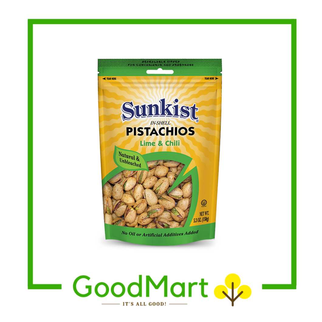 Sunkist Lime & Chili Pistachios in Shell 150g